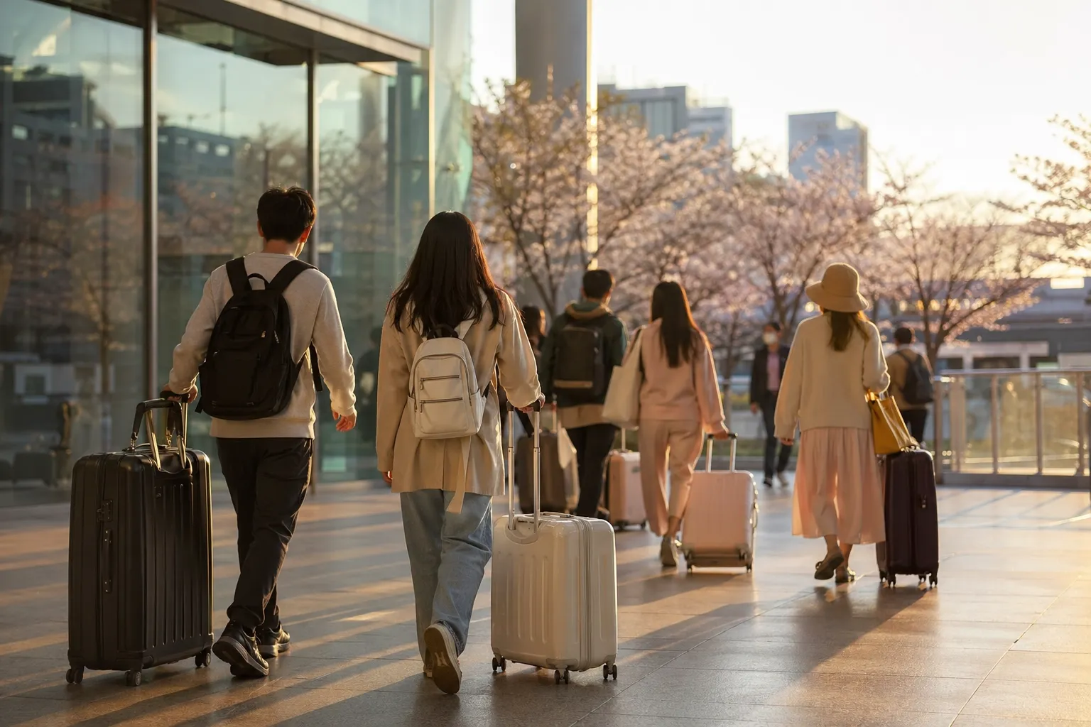 Chinese travelers arriving in Seoul for Korea May Day travel in 2026
