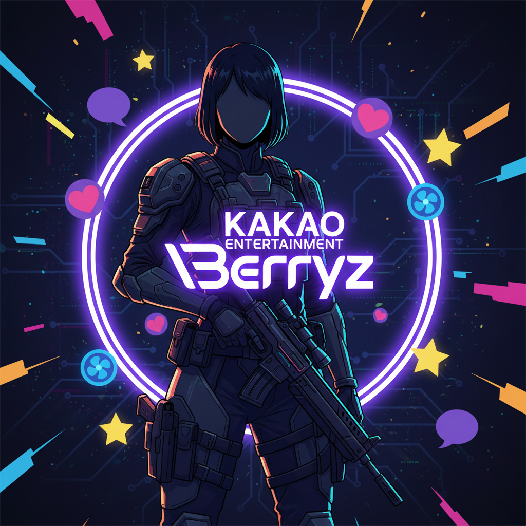 Thumbnail showing female military silhouette with Berryz platform logo and fan community icons