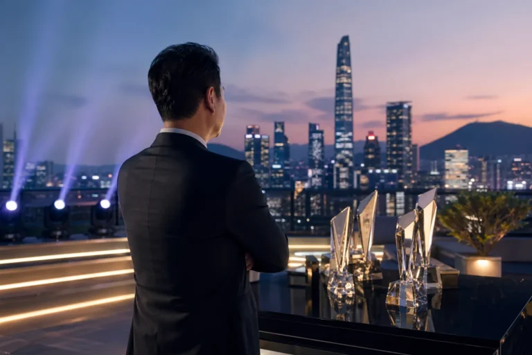 Bang Si-hyuk Billboard Power 100 HYBE Chairman 2026 Seoul music industry concept