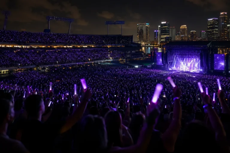 BTS Tampa Impact sold-out Raymond James Stadium shows city economic spotlight concept