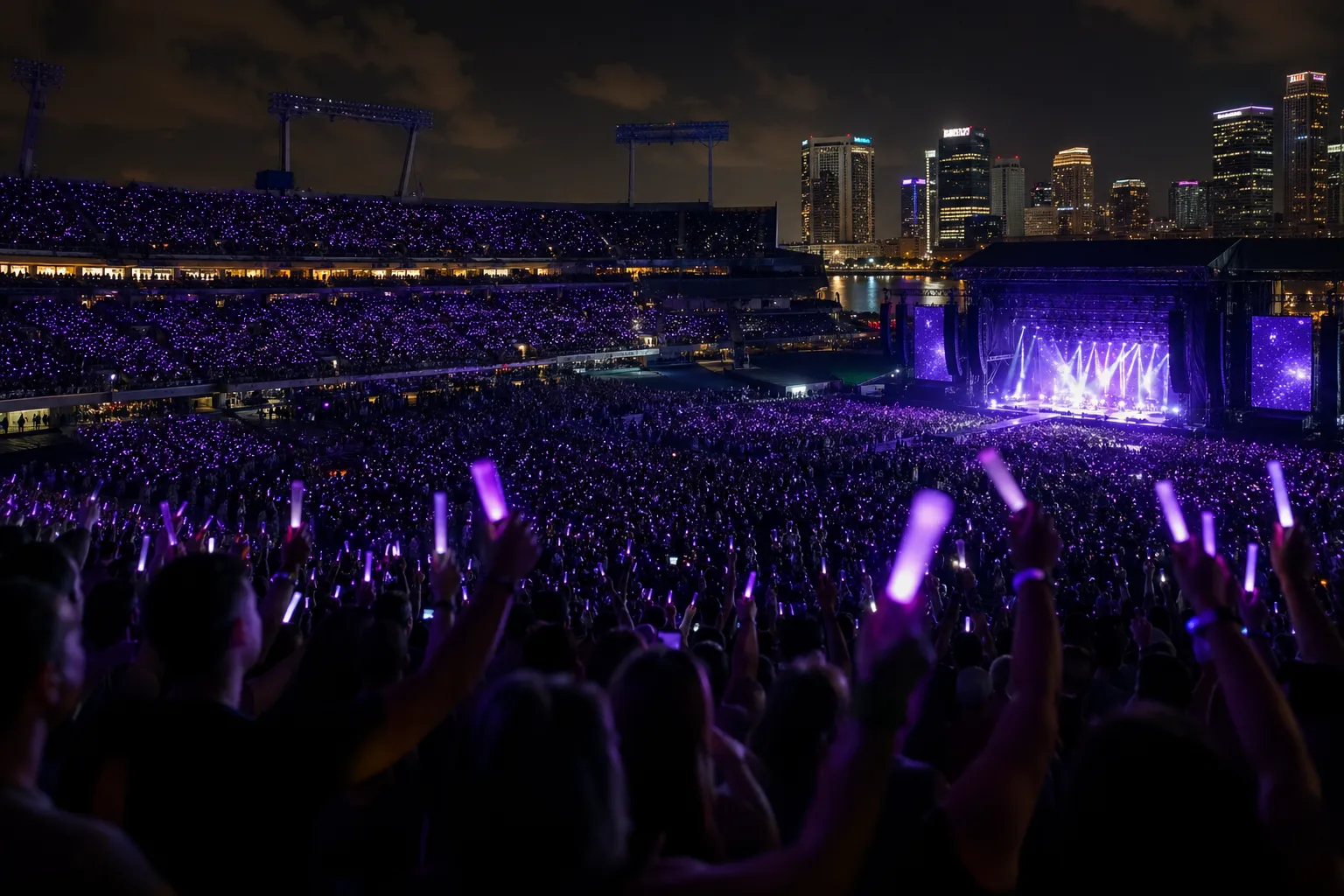 BTS Tampa Impact sold-out Raymond James Stadium shows city economic spotlight concept