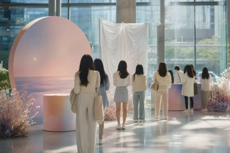 ILLIT Pop-Up at HYBE Yongsan MAMIHLAPINATAPAI album event visit guide