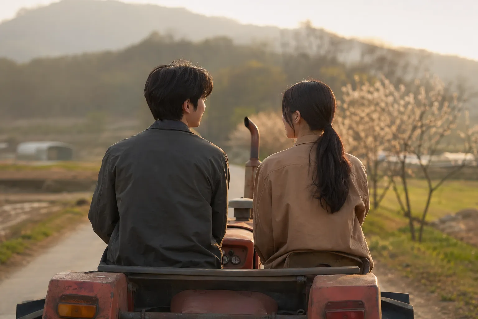 Sold Out on You Episode 3 Preview Matthew and Ye-jin tractor ride concept