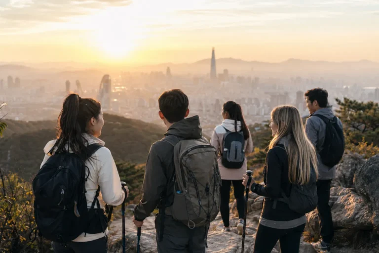 Global Hiking Mate Guide Seoul 2026 International Hiking Program concept