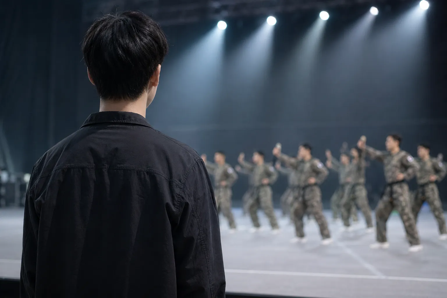 Hoshi Military Controversy Army Taekwondo performances stage concept