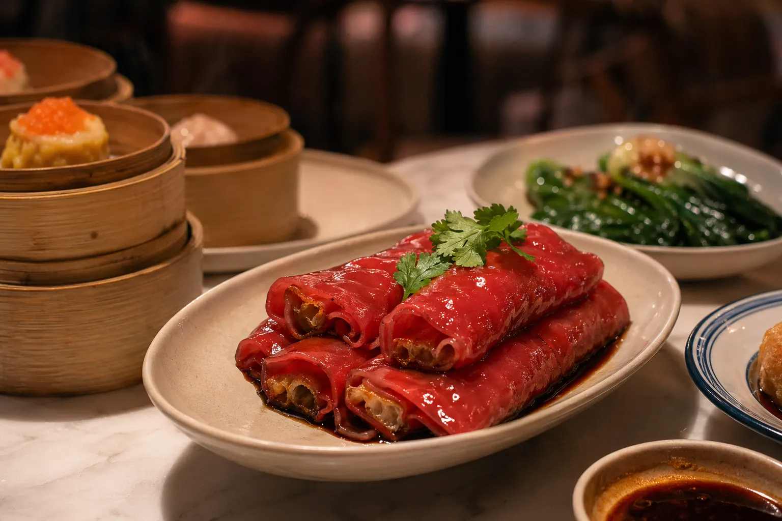 Seongsu Baozhen Hongmi Changfen dim sum guide