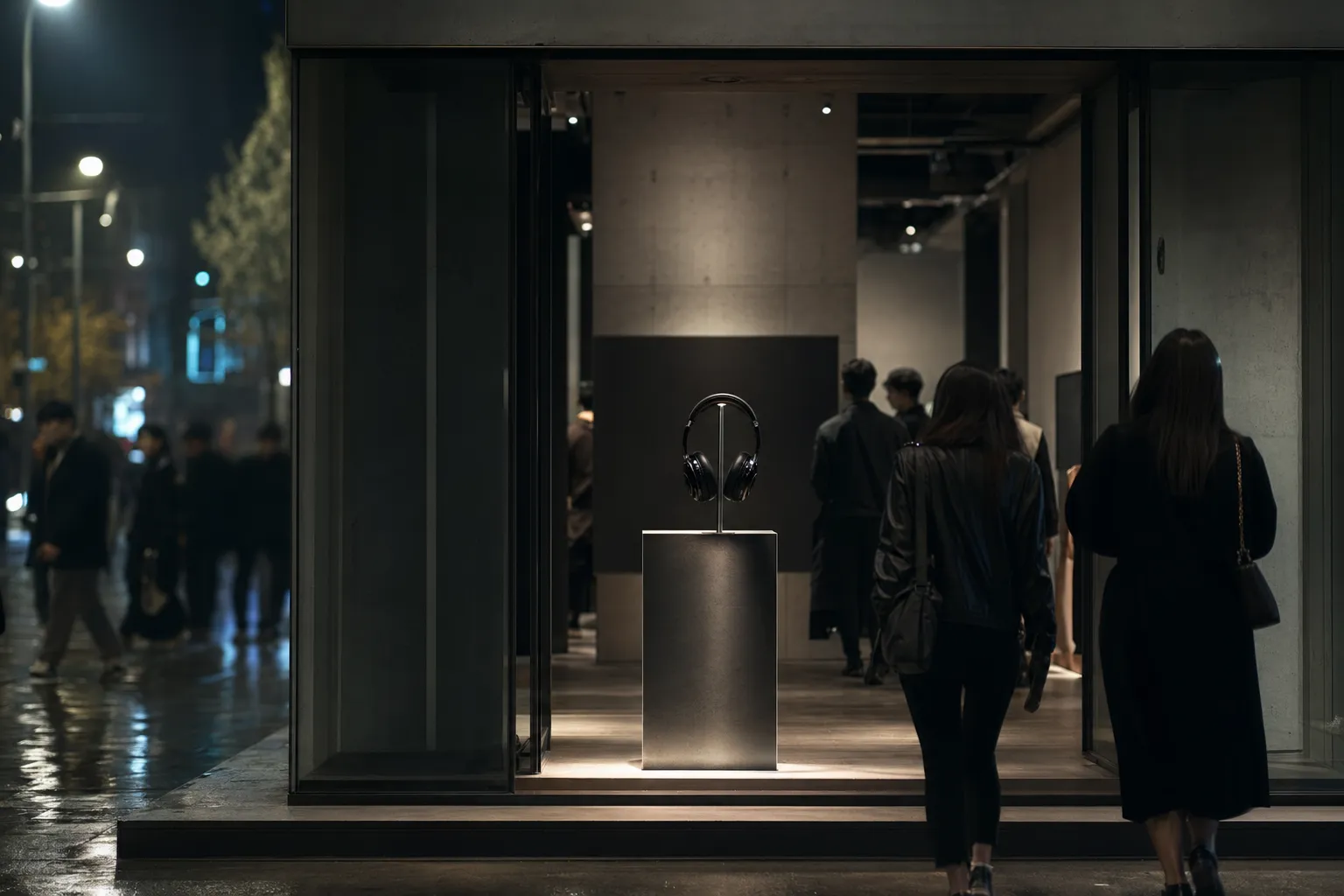 JENNIE Beats Seongsu Popup Guide Onyx Black Solo 4 Launch stage concept