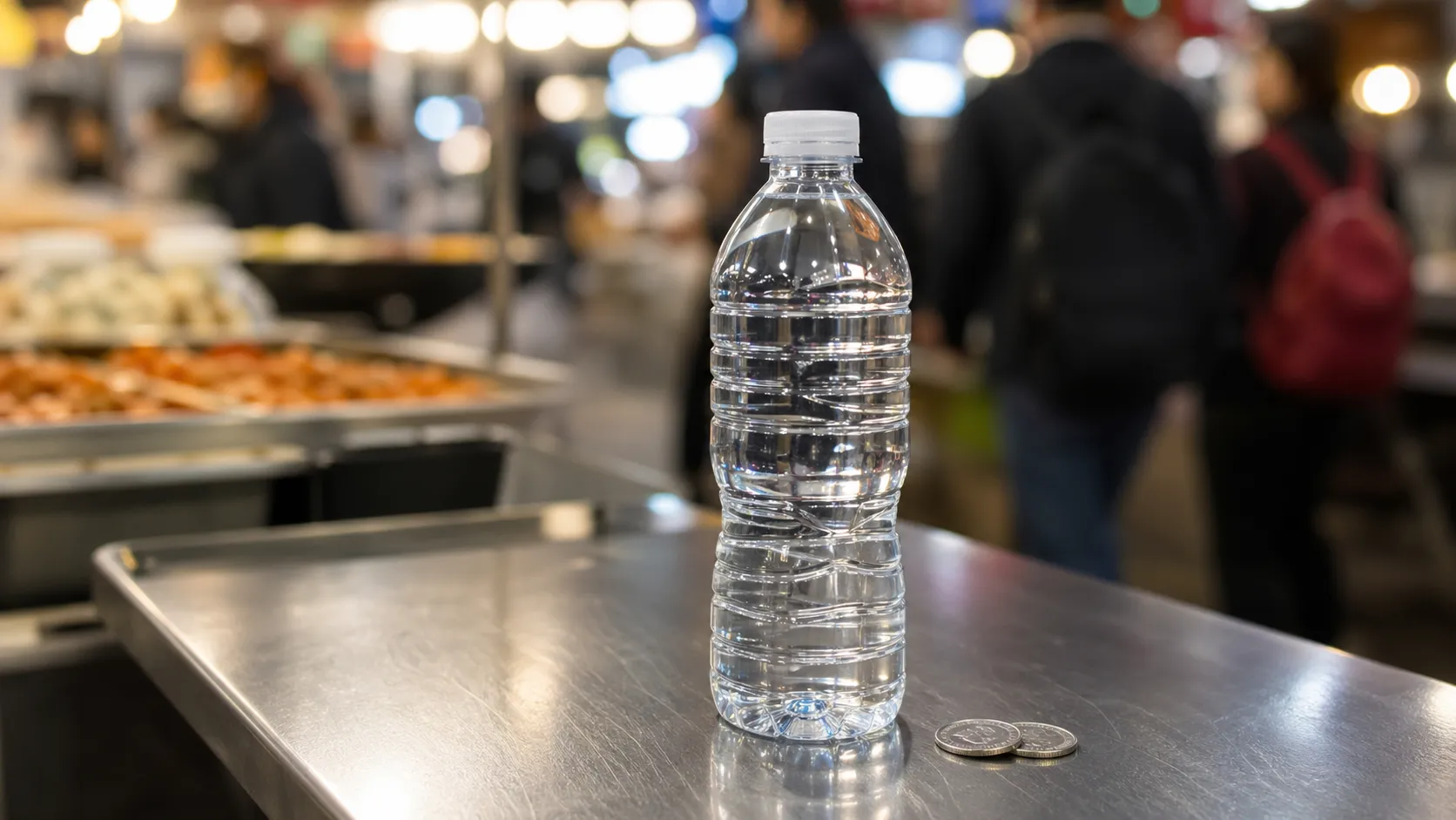 Gwangjang Market bottled water 2000 won dispute Seoul travel guide