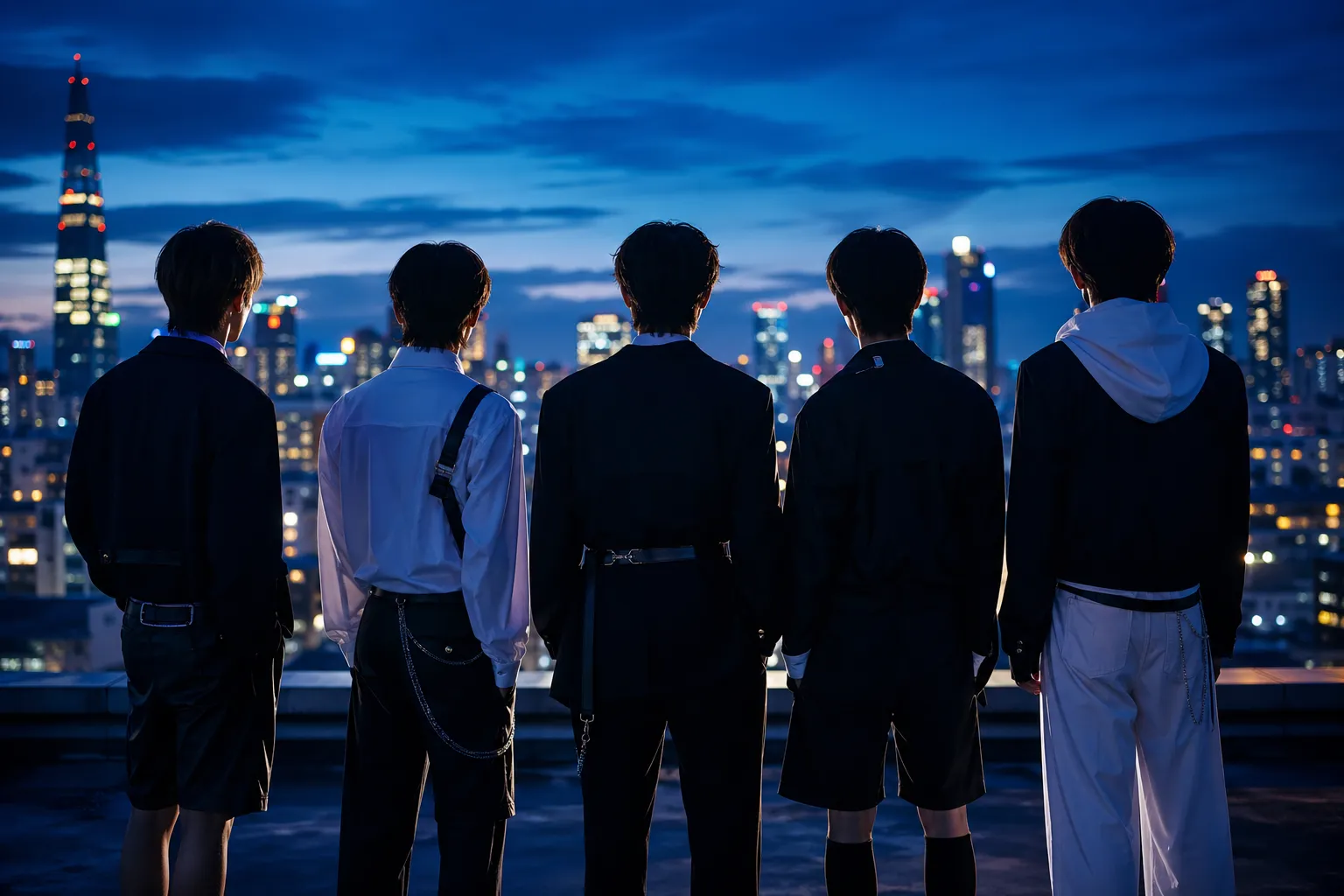 ALPHA DRIVE ONE Sets No School Tomorrow for First Comeback on May 26 stage concept