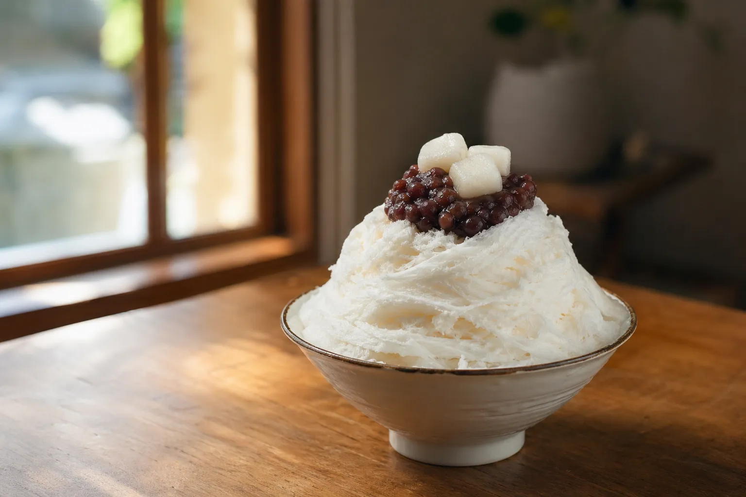 Soseolwon Mangwon snowflake bingsu dessert cafe signature menu
