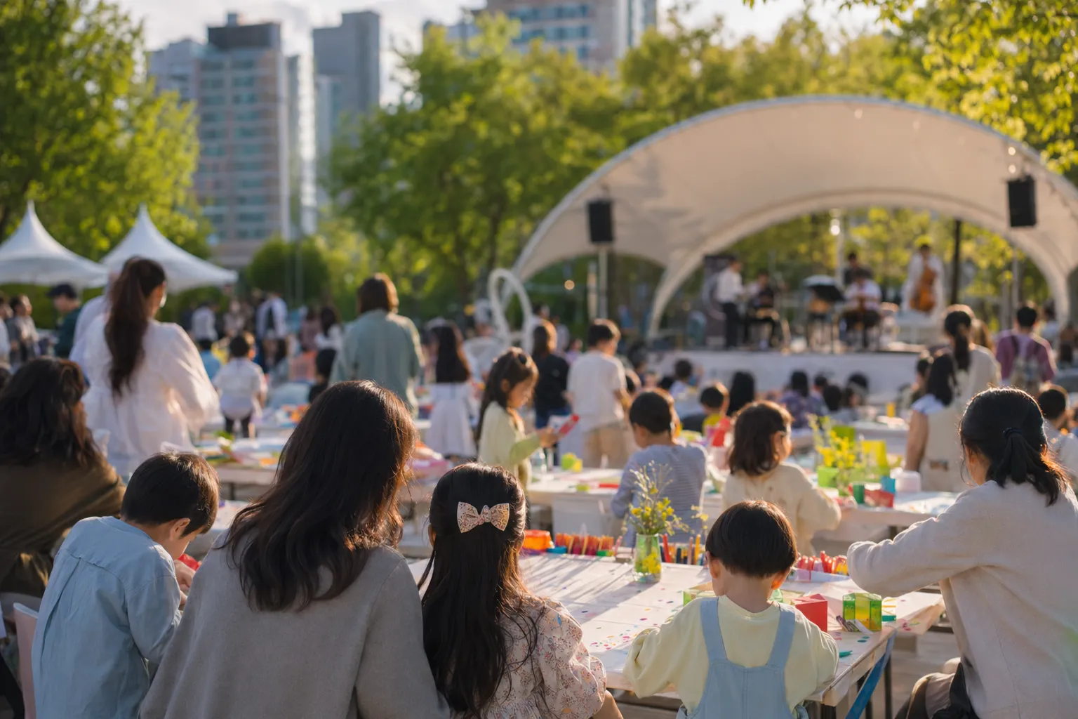 Yangjae Art Salon Children’s Week May 2–3 Program Guide for Families stage concept