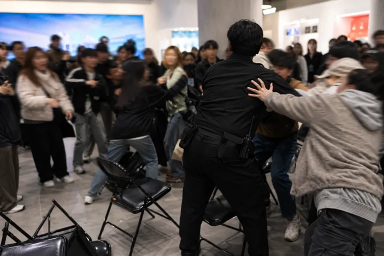 Stray Kids Pop-Up Assault security guard attacked during Seoul SKZOO Event concept