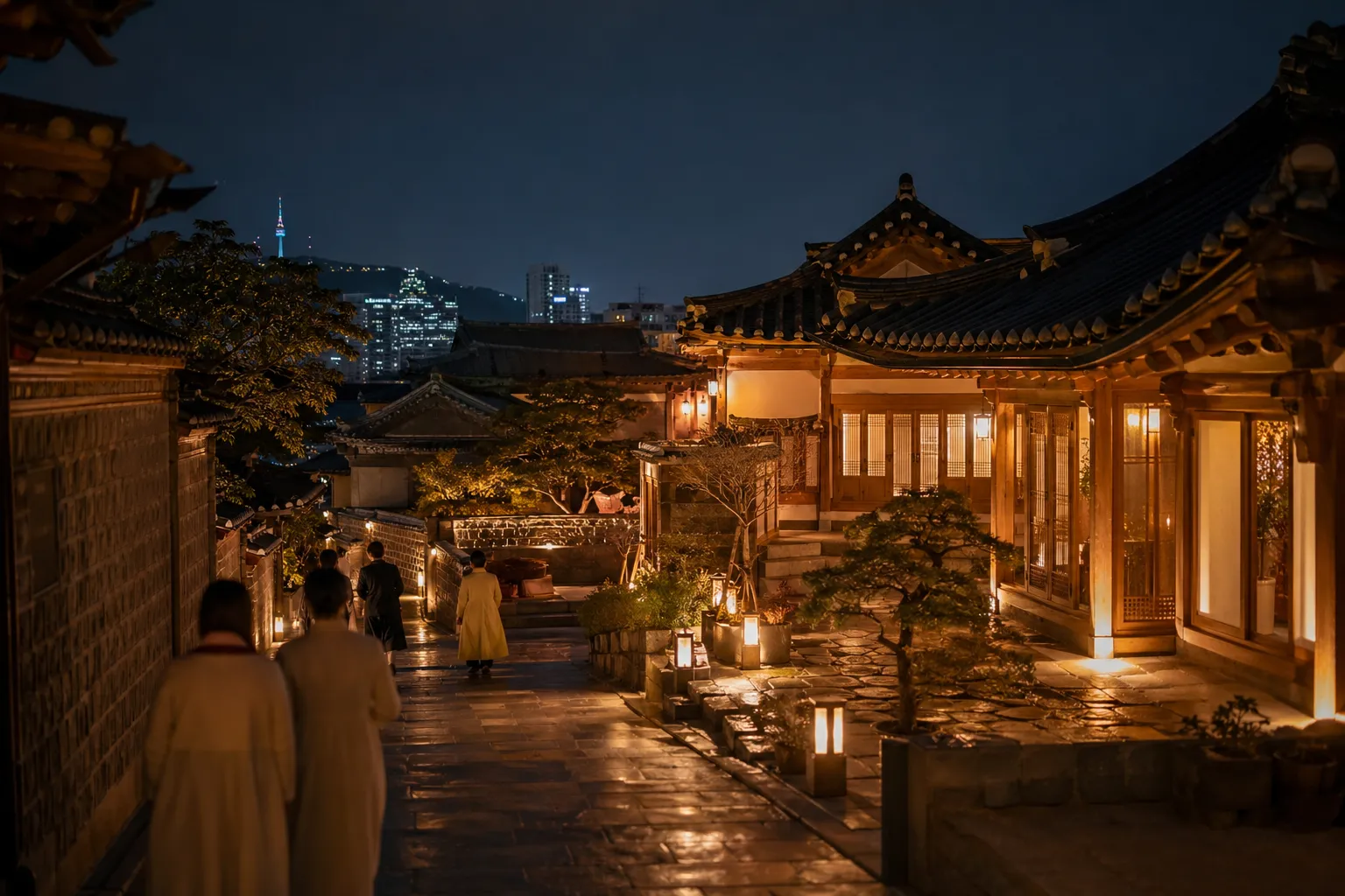 Bukchon Public Hanok Night Guide Seoul Hanok Night 2026 concept