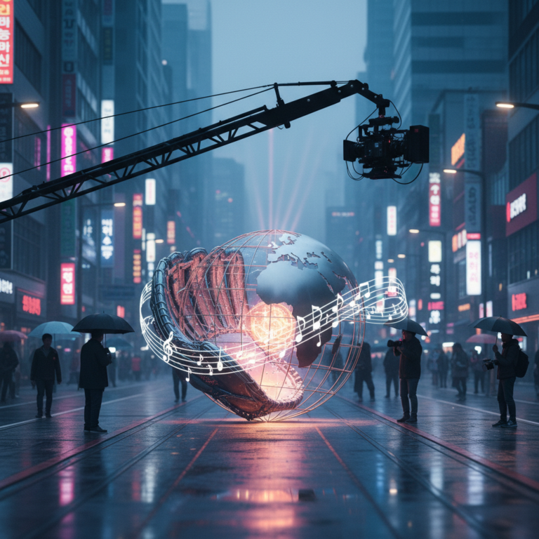 Thumbnail overview of BTS 2026 comeback showing music video, global Arirang release, and MLB partnership silhouettes on a Seoul street