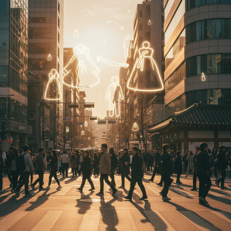 Thumbnail illustrating the Korean Age Reform unification of '만 나이' with symbolic age icons over a Seoul street scene