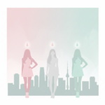 Thumbnail showing Baby DONT Cry group silhouette with teardrop accents over a simple Seoul skyline