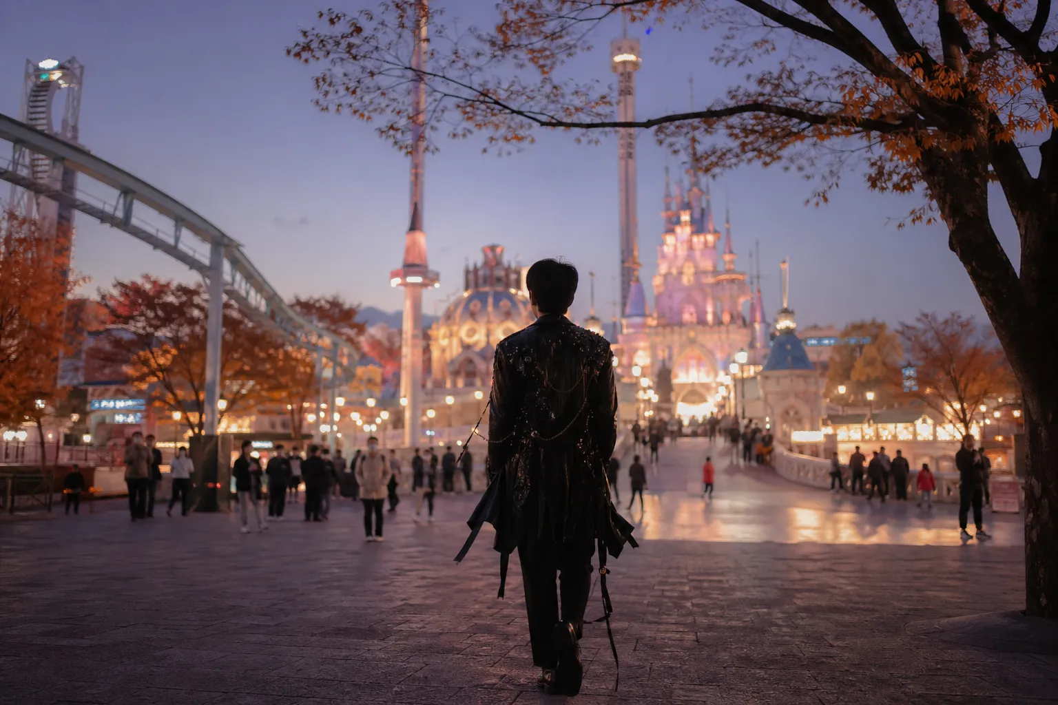 진 메이플 아일랜드 Lotte World Seoul theme park collaboration concept