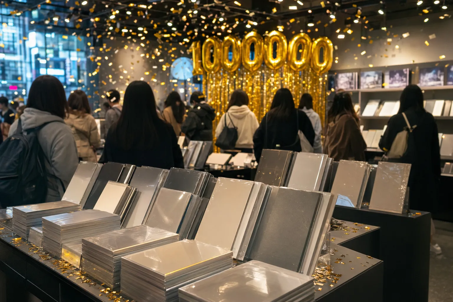 앤팀 초동 판매량 We on Fire Seoul music store concept