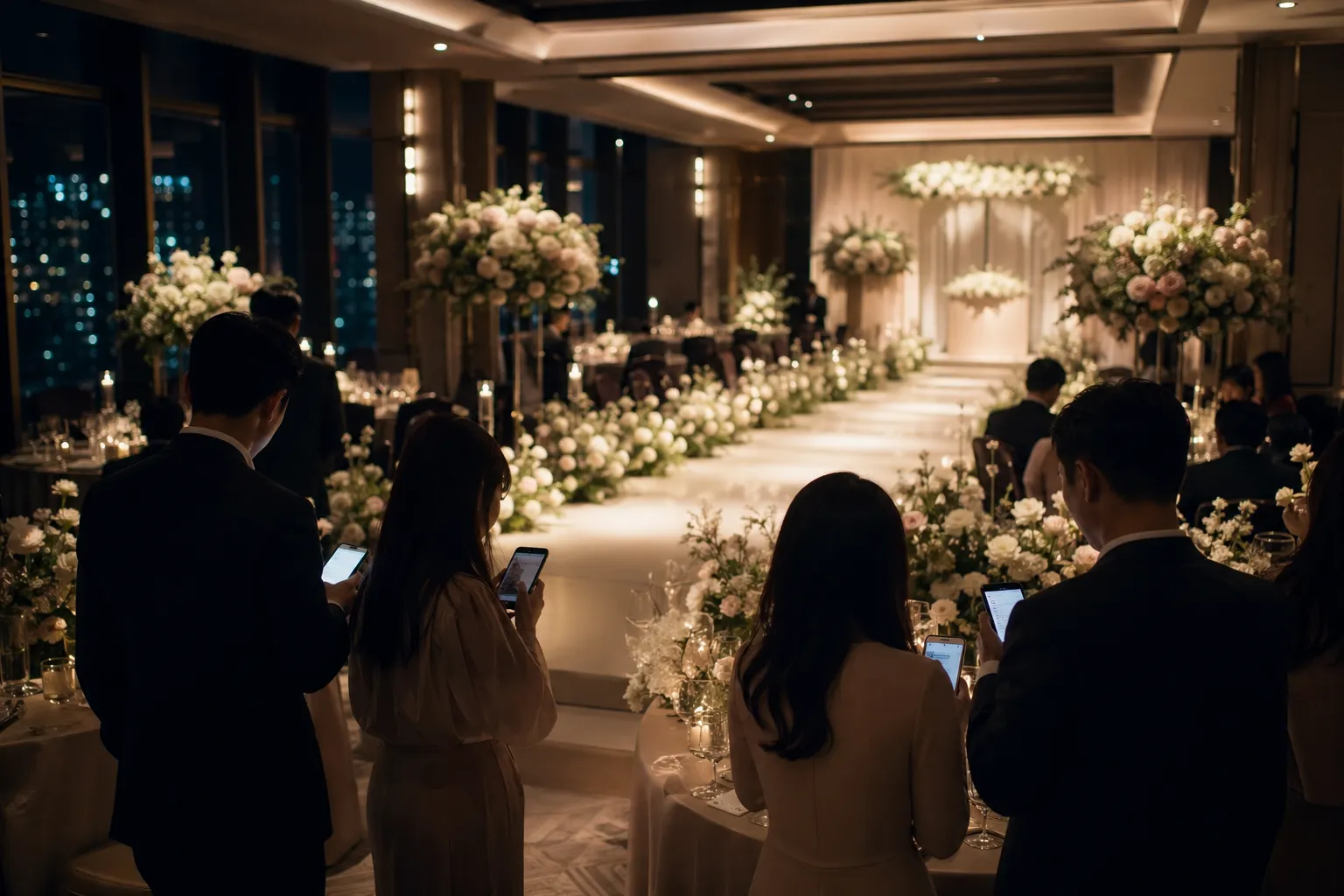 옥택연 결혼식 사진 유출 논란 Seoul wedding venue concept