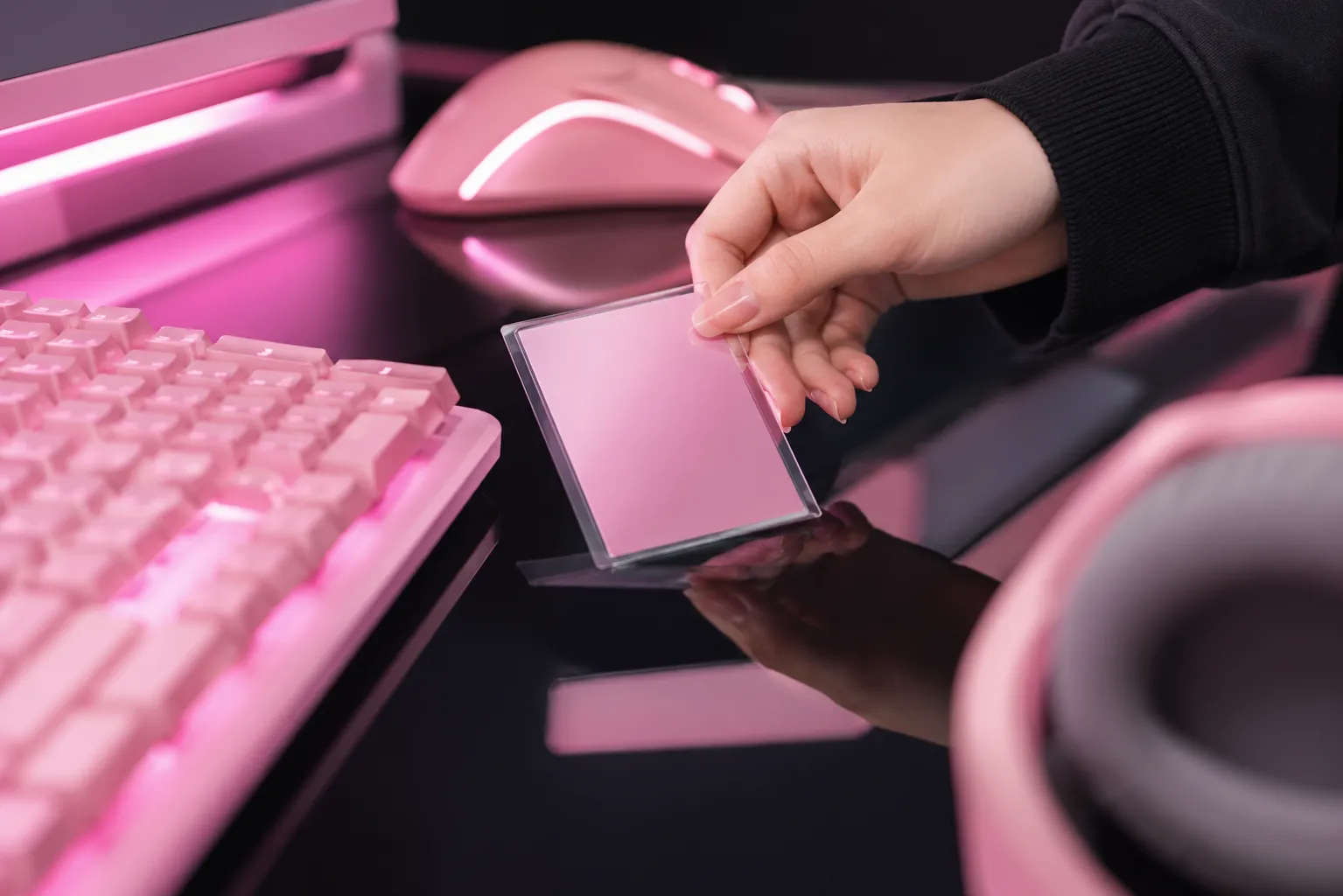 BLACKPINK Razer Collection photocard rules early access sale concept