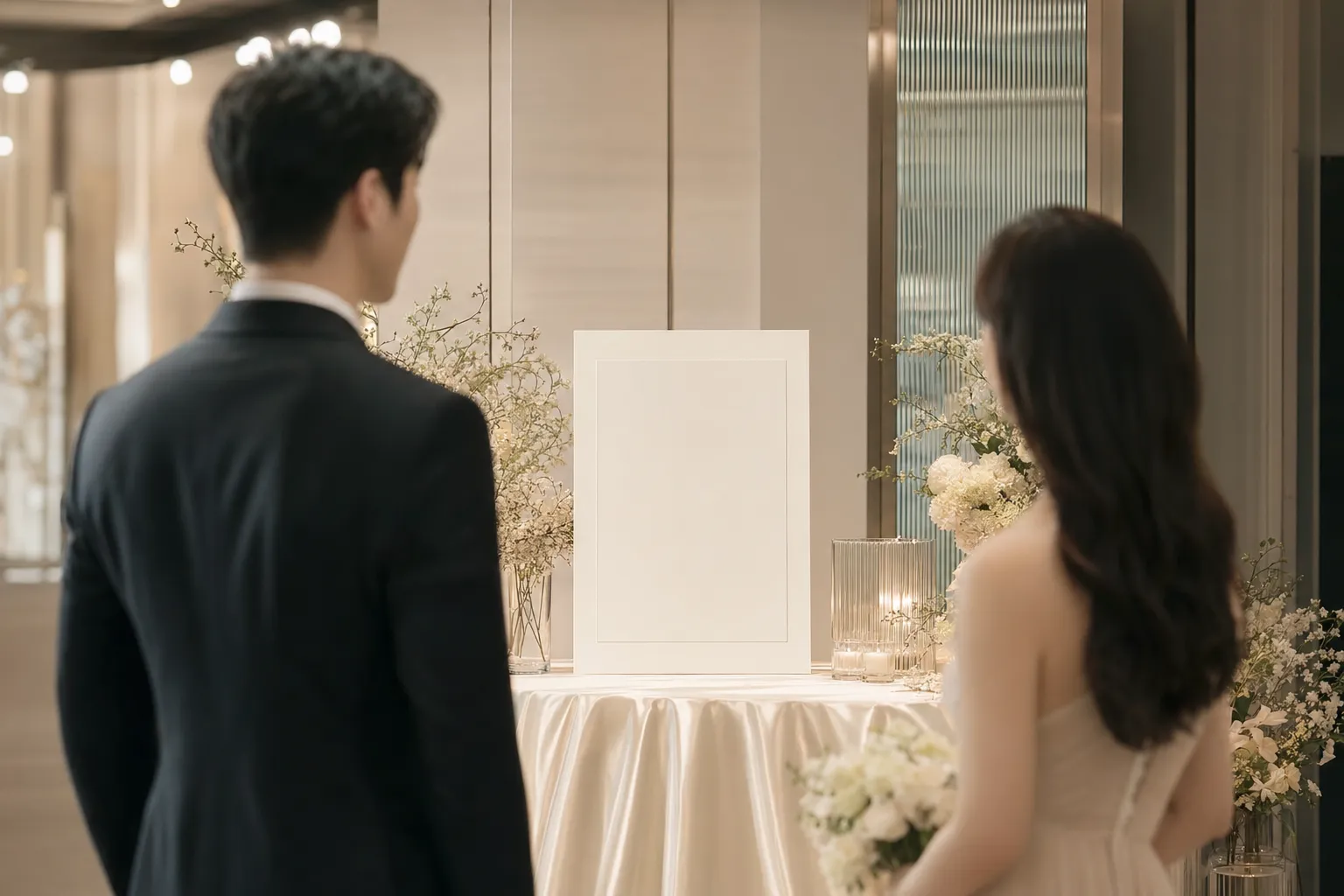 아이유 변우석 청첩장 사진 Seoul drama concept