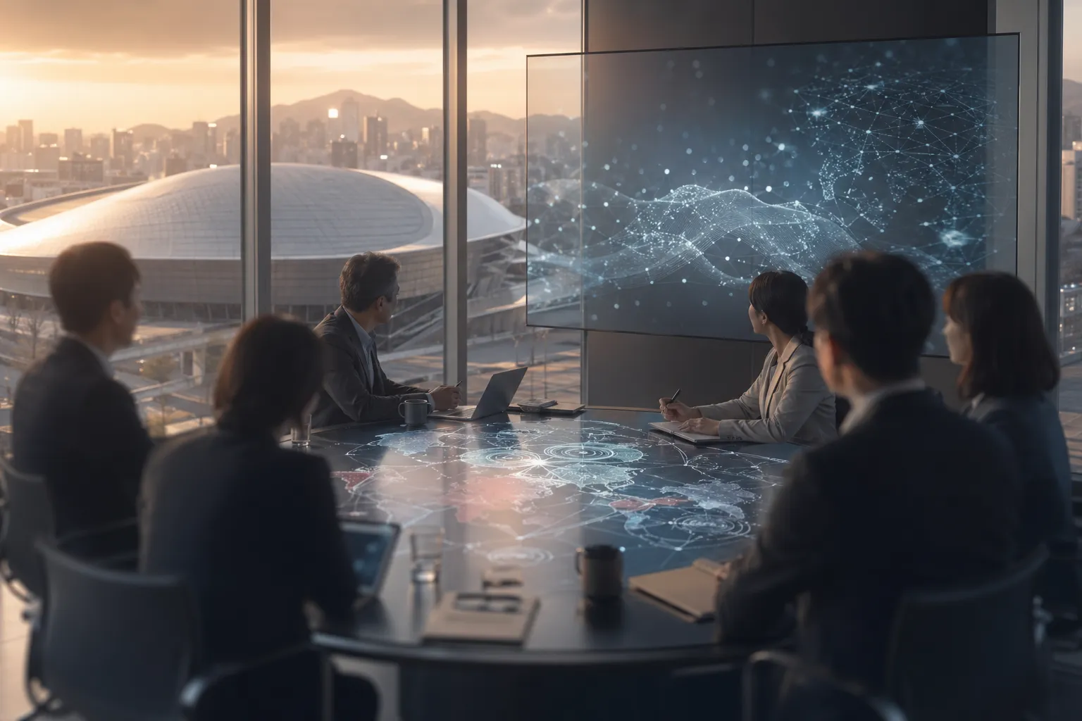 A national AI partnership meeting in Seoul focused on responsible AI and research cooperation.