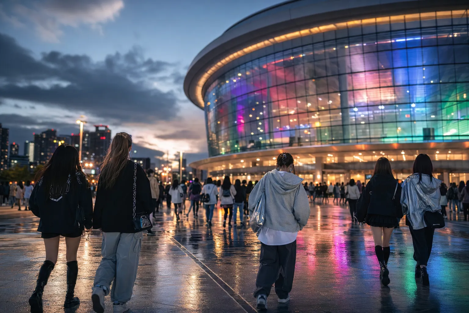 LE SSERAFIM Japan Tour PUREFLOW cities Osaka Kanagawa Shizuoka Miyagi Fukuoka concept