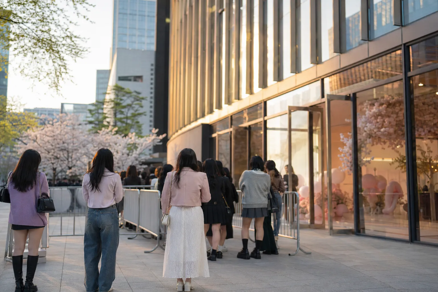 ILLIT HYBE Yongsan pop-up MAMIHLAPINATAPAI event Seoul fan visit concept