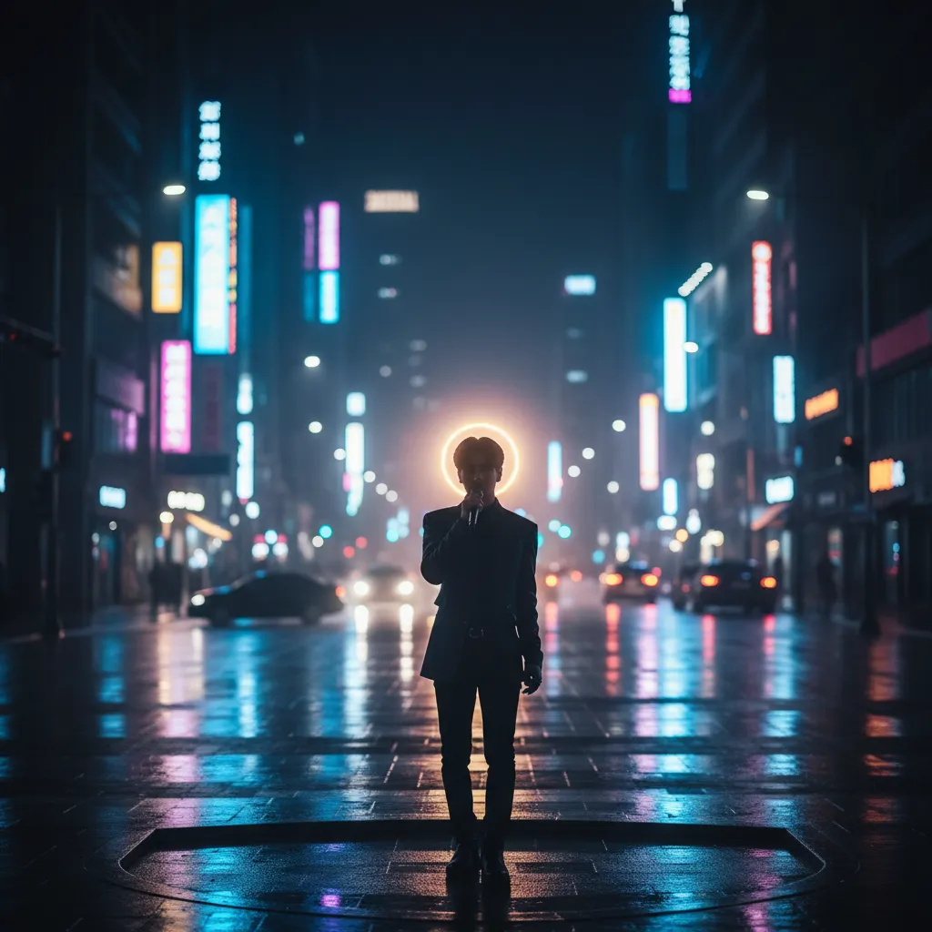 Supporting image showing Seoul night street ambiance reflecting K-pop comeback mood.