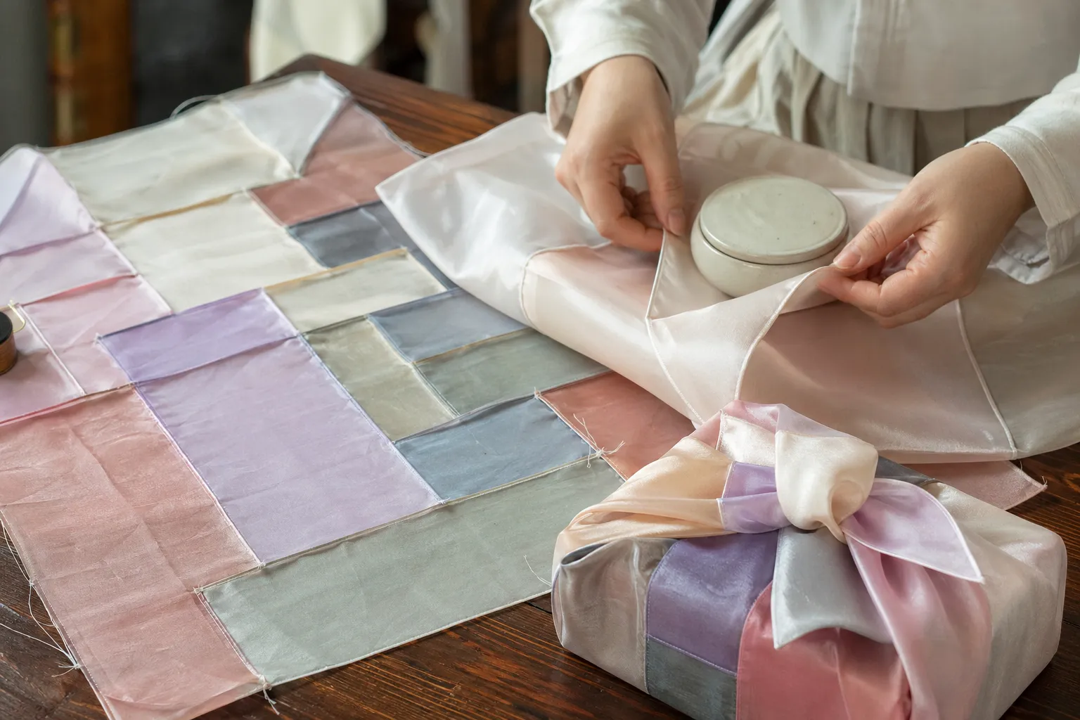 2026 Namsangol bojagi workshop trend at A Time for Artists