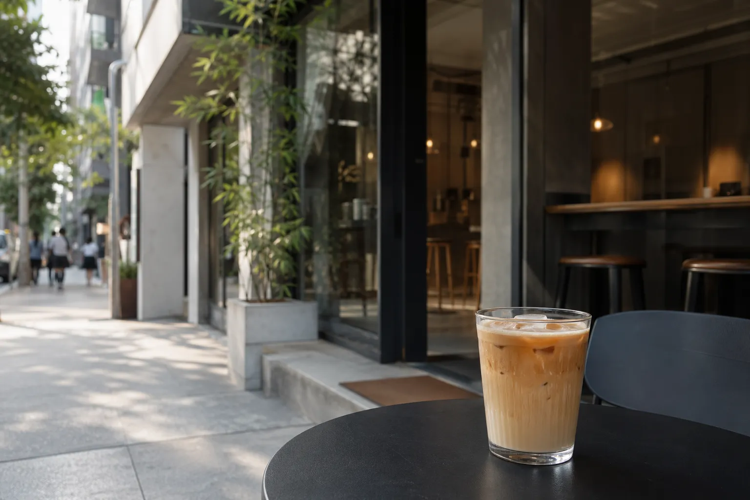 연희 매뉴팩트 아이스 플랫화이트 Seoul cafe guide