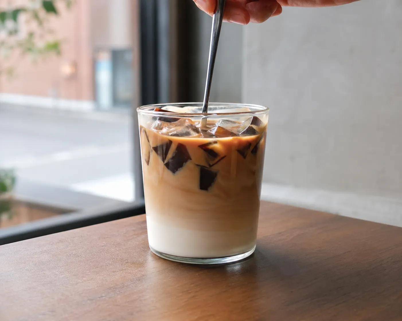 Café Cité Seongsu Brick Latte 후기 Seoul cafe trend