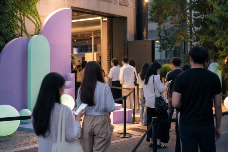 Seongsu Ditto Playground Entry Guide QR waiting free admission crowd limits