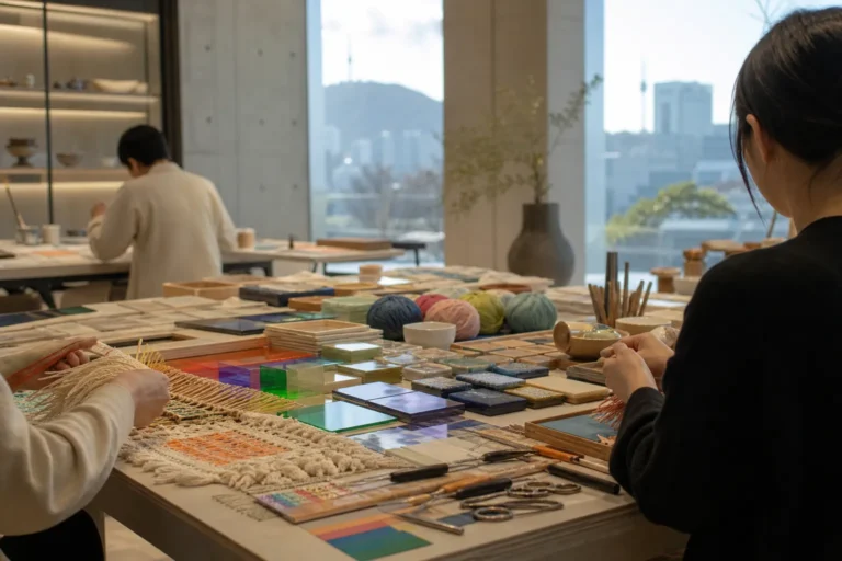 Seoul Museum of Craft Art Colorful Craft Guide The Hybrid Exhibition workshop concept