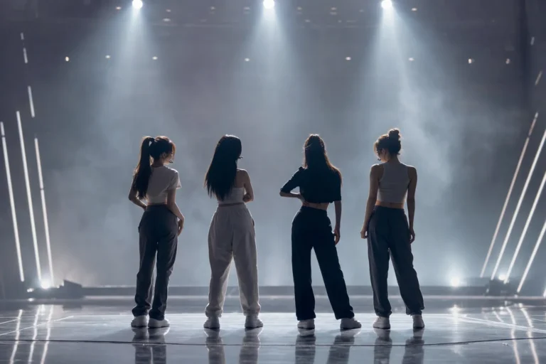 FIFTY FIFTY Targets Early June Comeback With Four-Member Lineup stage concept