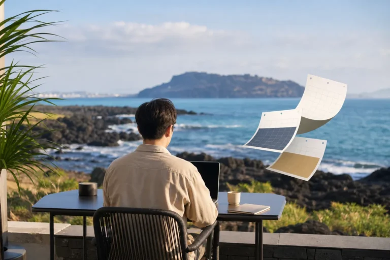 Jeju visa-free workation 90 days governor recommendation concept
