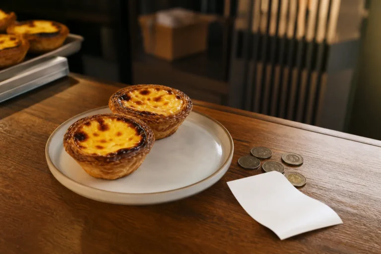Dotori Oven egg tart price Seongsu cafe guide