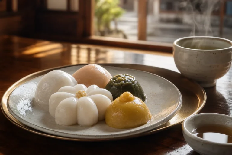 Ikseon-dong Silladang Kaesong Juak traditional dessert cafe