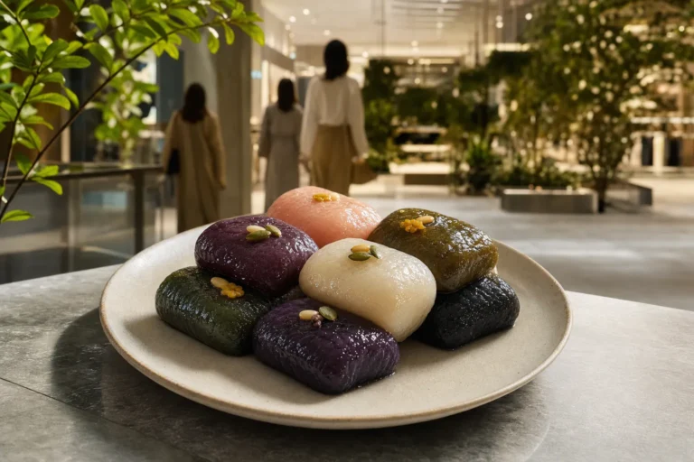 Musinsa Megastore Seongsu Juakjuak Food Garden Korean dessert concept