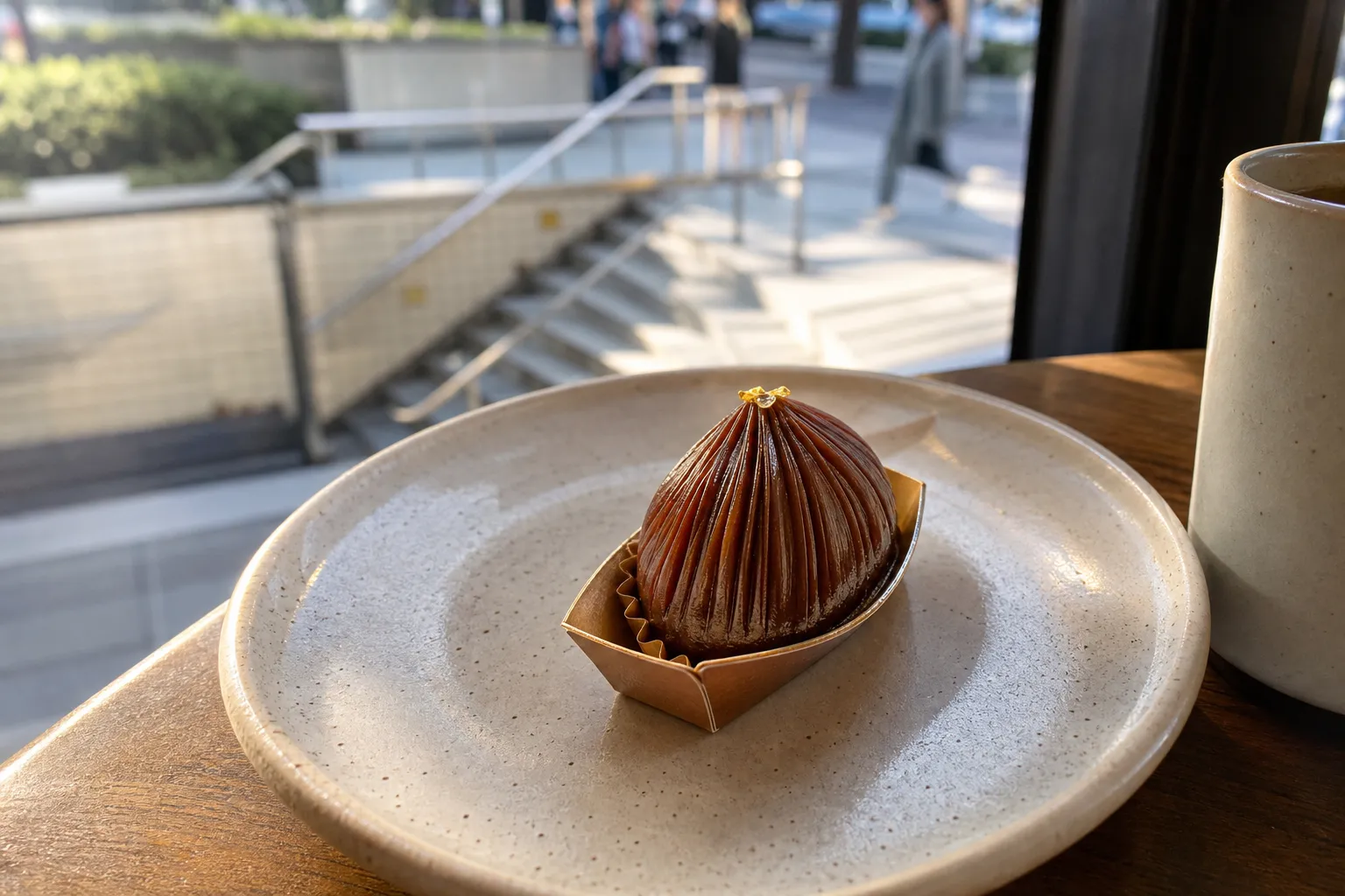 Bomun Station Bam Boat Cafe Mul near Exit 4 dessert guide