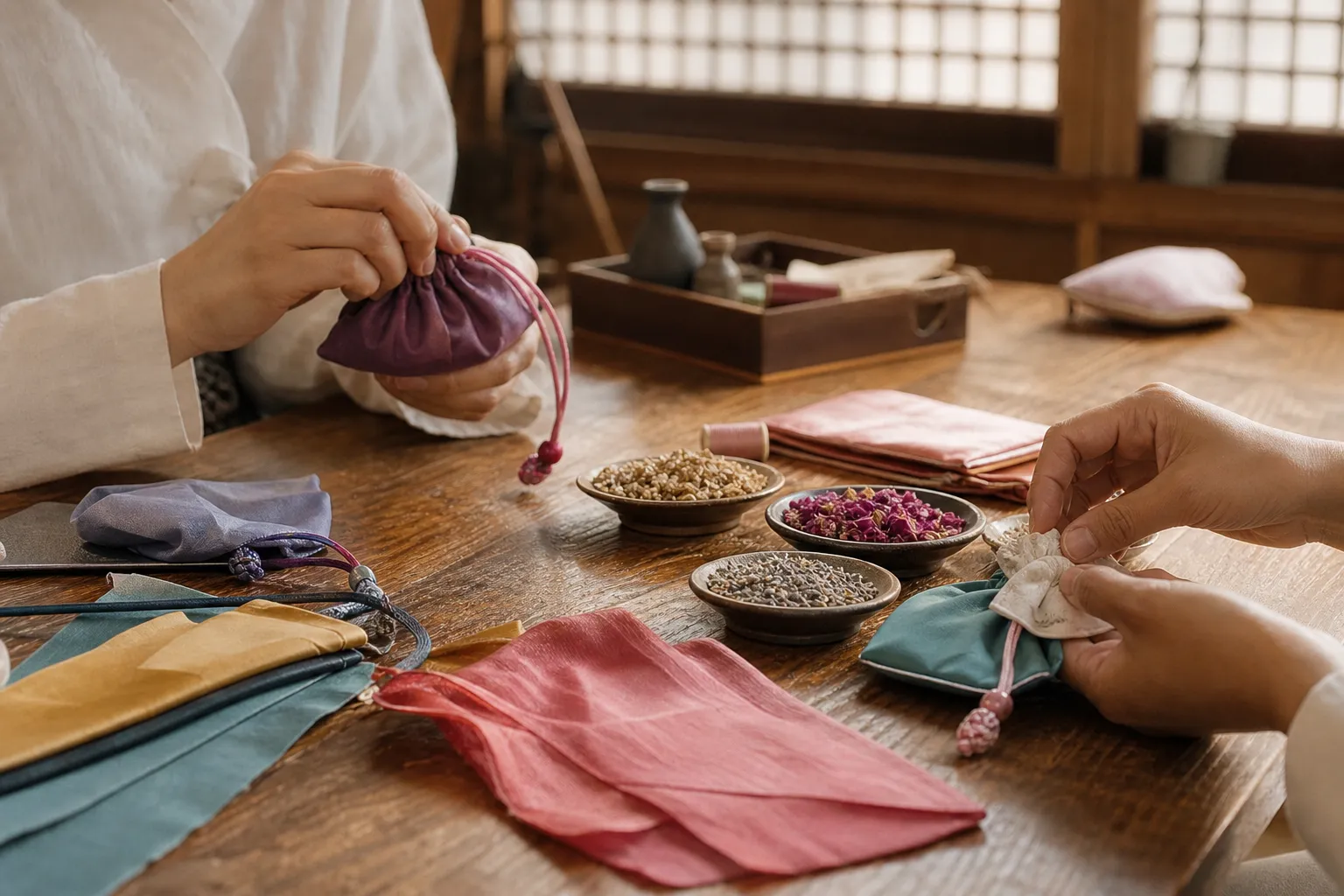 Sangchonjae Hyangnang Experience: What the 2025 DIY Scent Pouch Program Offered