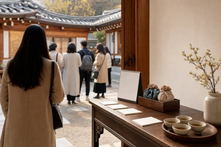 Gyedong Madam Story reservation guide Bukchon Cultural Center program