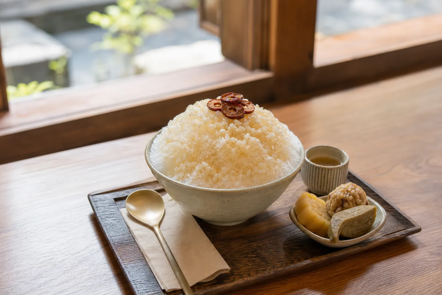 Anguk Tam Tam Sikhye Bingsu Bukchon dessert cafe