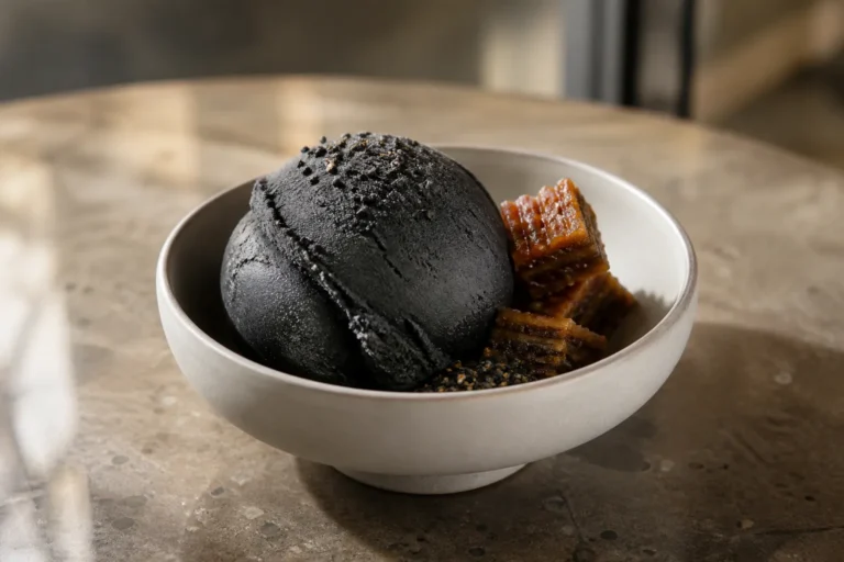 Aeum Black Sesame Gelato Changjeon modern hangwa dessert