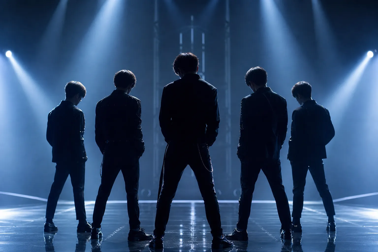 ZEROBASEONE five-member lineup Ascend- comeback stage concept