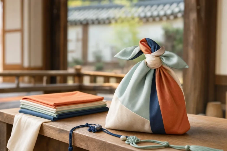 Namsangol Bojagi Knot Bag Guide Seoul craft experience
