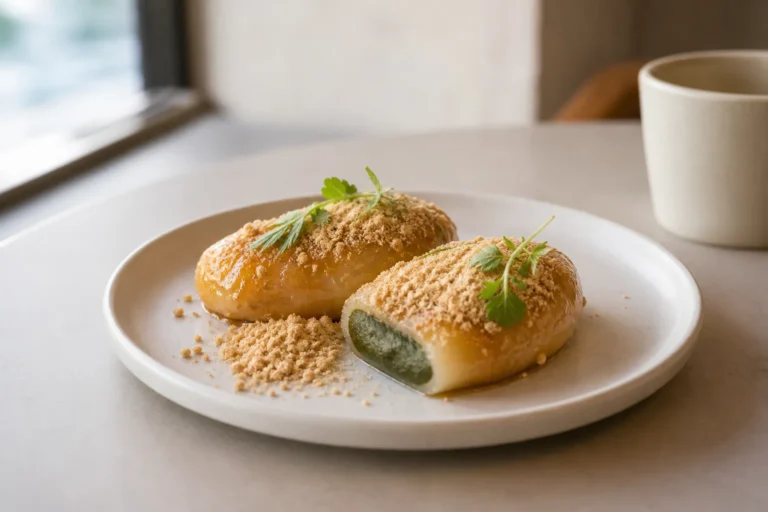 Jjuak Jjuak Mugwort Injeolmi Gaeseong Juak Seoul dessert trend