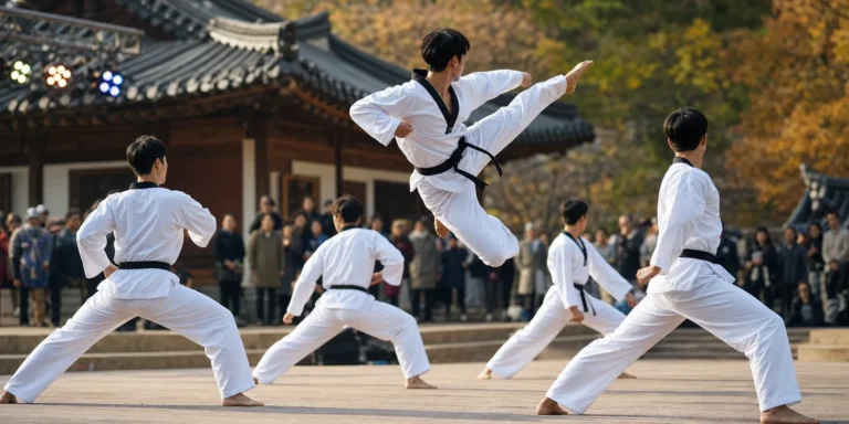 Namsangol Taekwondo Schedule 2025 weekend performance times Seoul stage concept