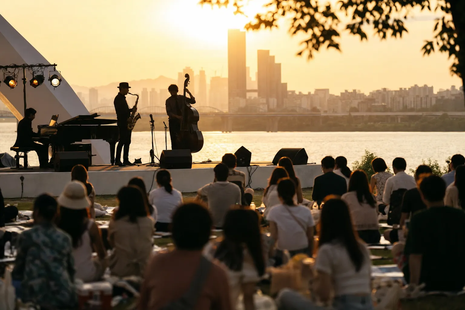 Yeouido Hangang Park Jazz Festa Guide: Free Seoul Jazz Festa Schedule, Venue, and Entry Details stage concept