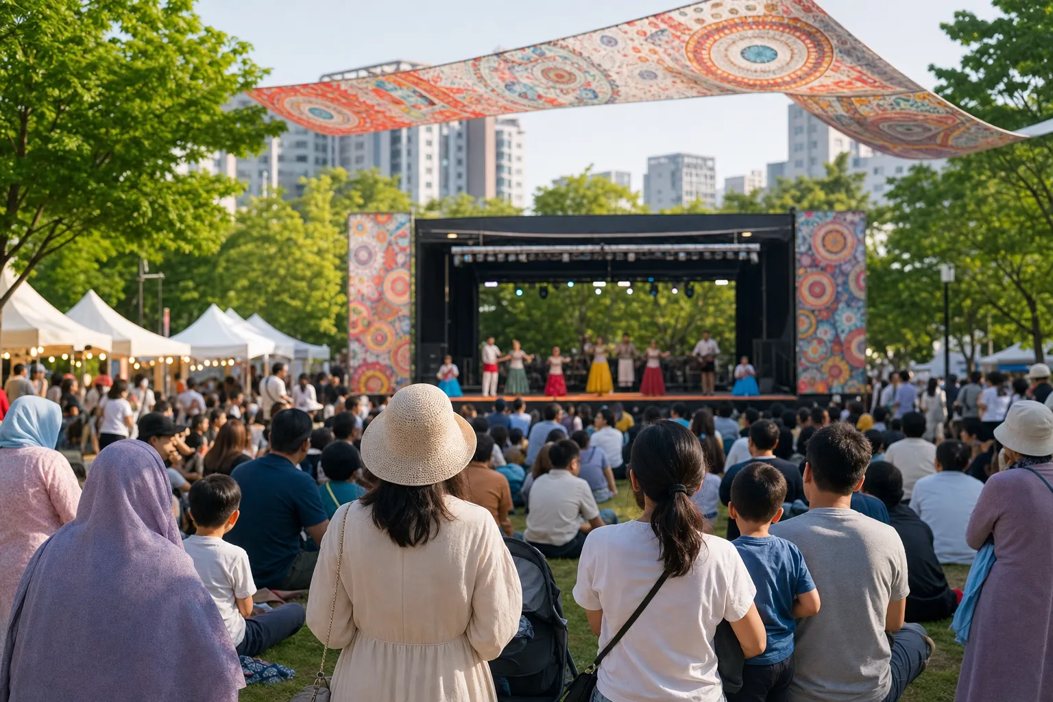 GoCheok Neighborhood Park Intercultural Festival 2026 Guro May 23 event stage concept